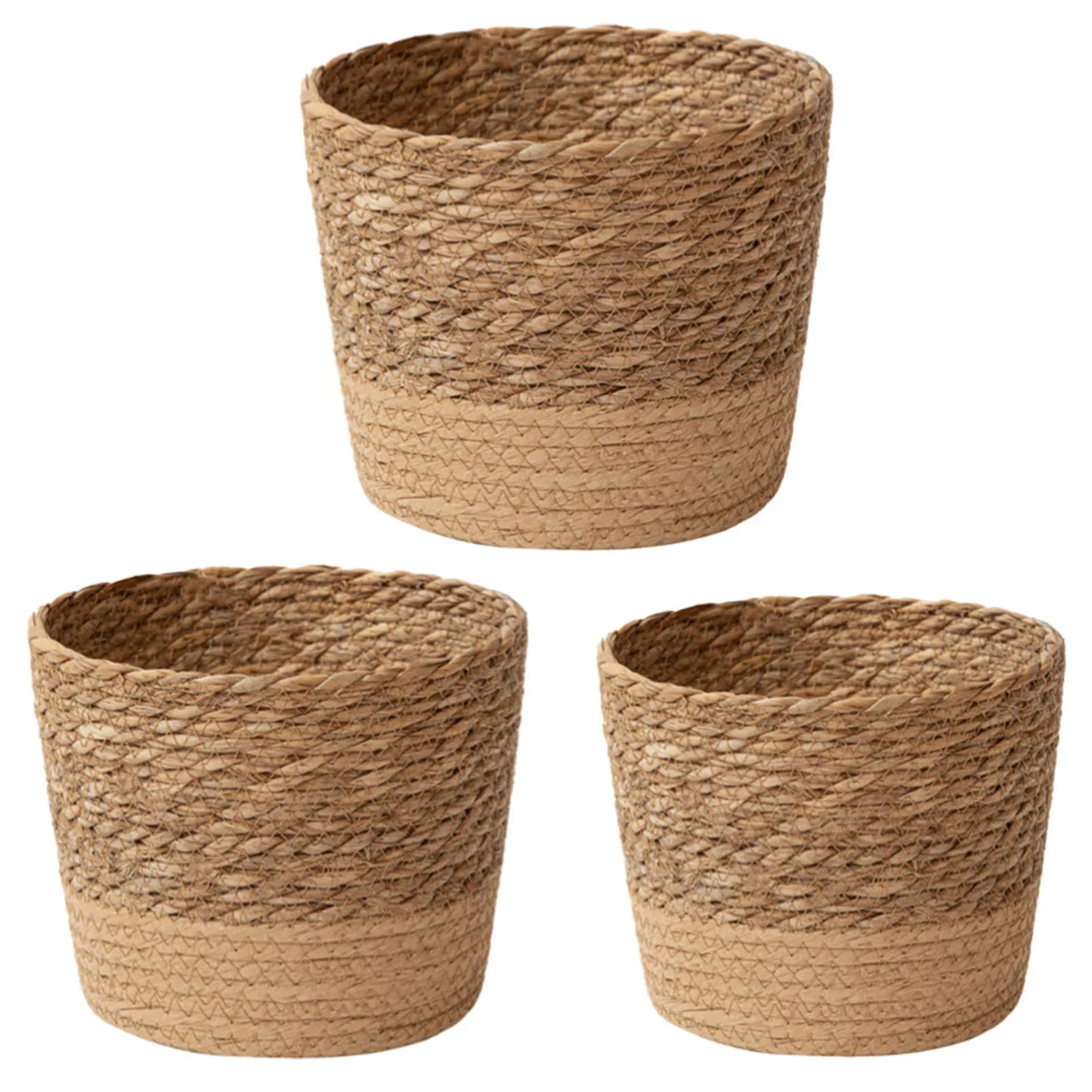 Straw Weaving Flower Plant Pot Basket